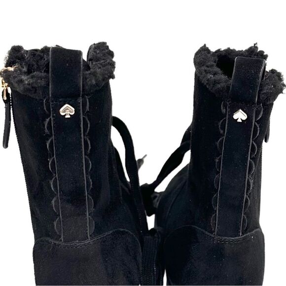 KATE SPADE NEW YORK Raegan Faux Shearling Lined Lug Sole Boots - Picture 10 of 10